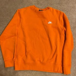 Orange Nike Pullover